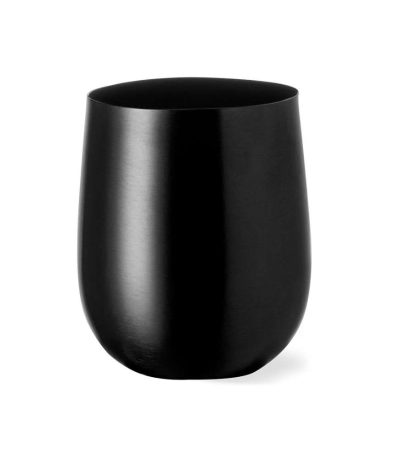 vaso aluminio negro