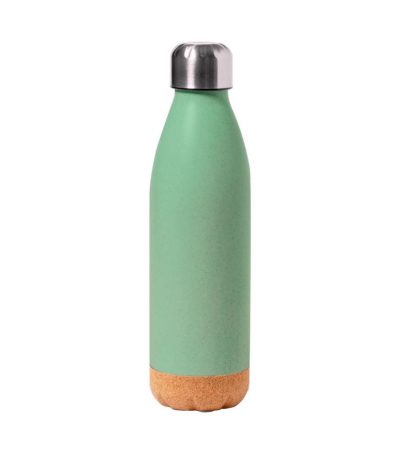 botellas merchandising verde
