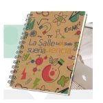 libreta kraft tapa dura
