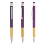 boligrafo bambu elegante lila