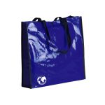 bolsa reutilizable laminada azul