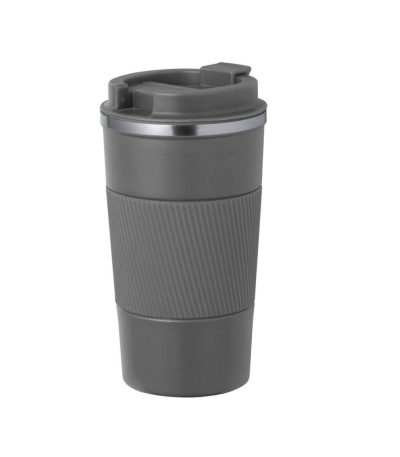 vaso termico para cafe gris