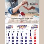 Calendario de pared gran formato