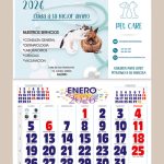 Calendario de pared personalizado XL