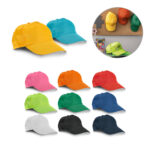 Gorras poliéster con ventilación