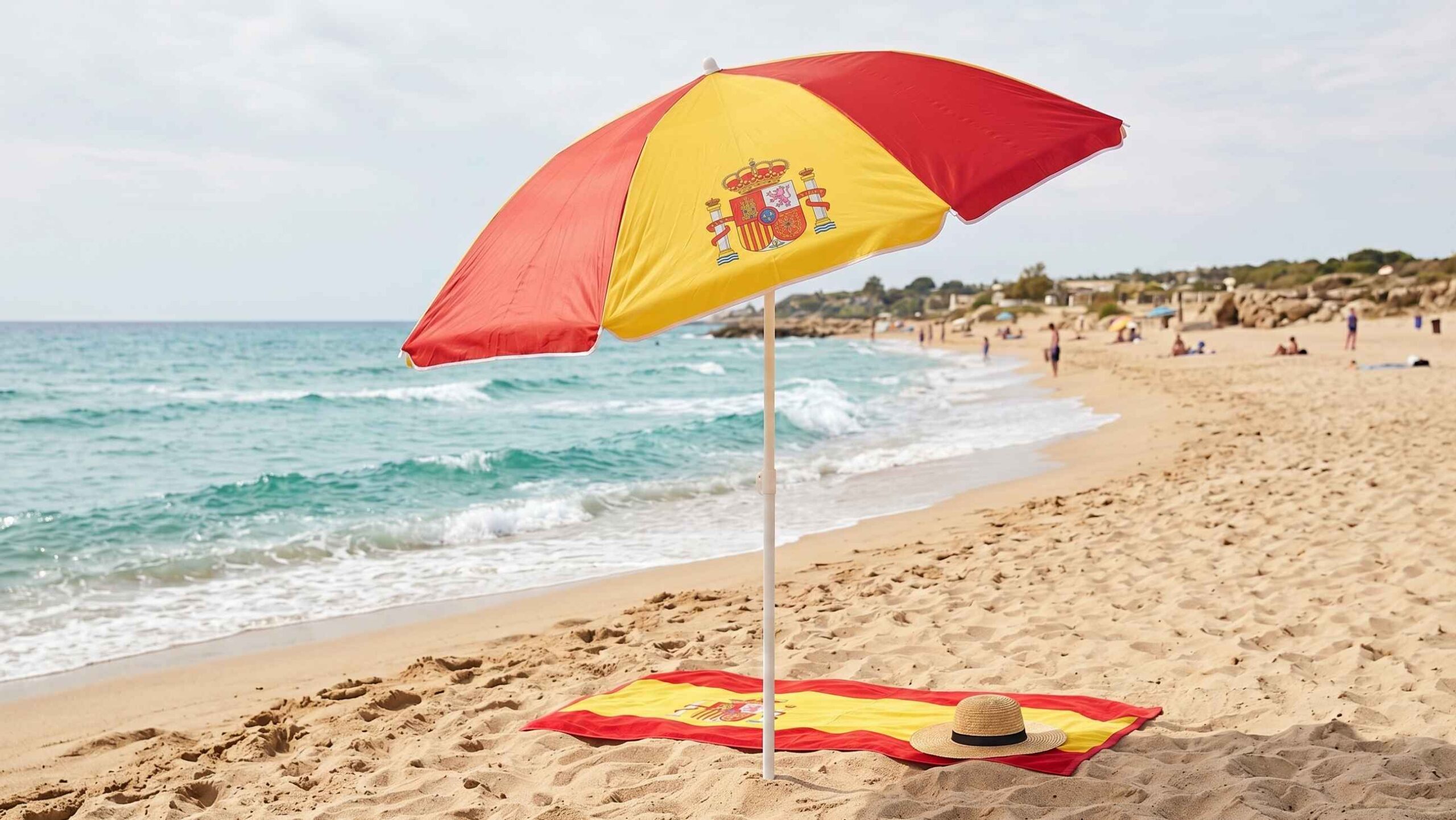 merchandising con la bandera de españa