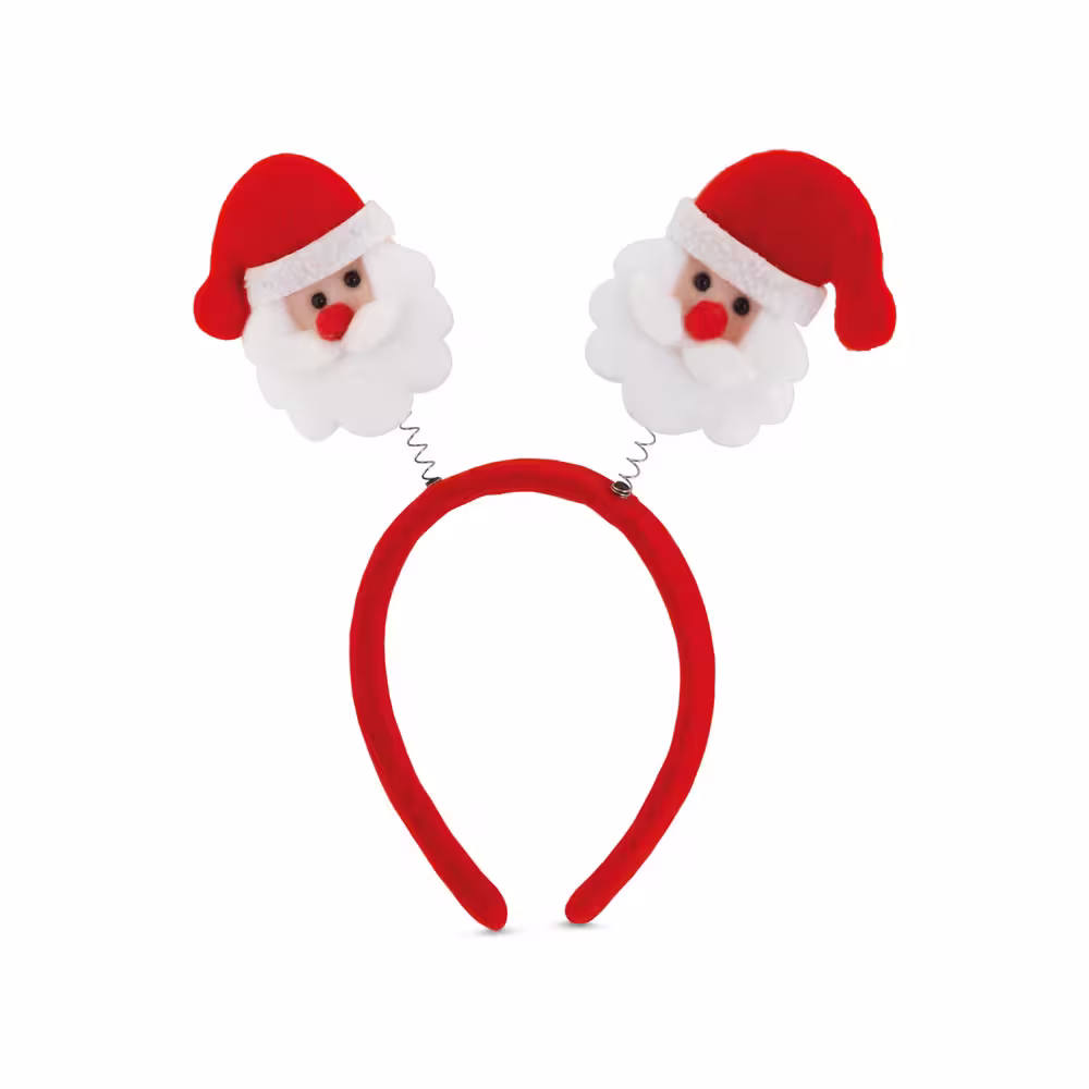 diadema papa noel